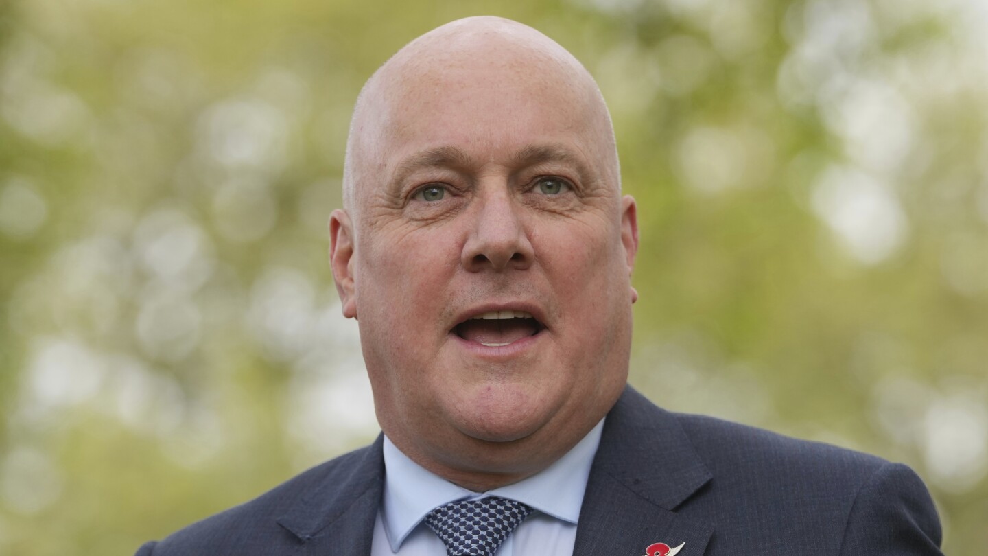 New Zealand Prime Minister Luxon talks trade with China's Xi