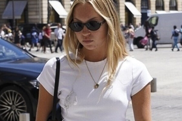 Spotted at the Ritz Paris: Lila Moss Wearing French-Girl Ballet Flats