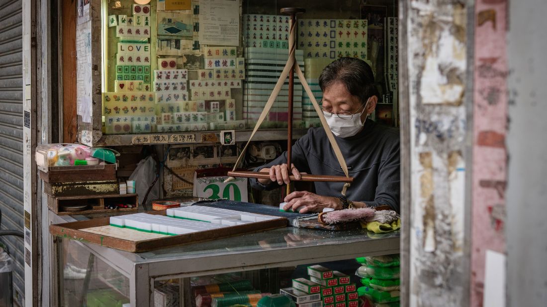 Meet the last woman carving mahjong tiles by hand in Hong Kong
