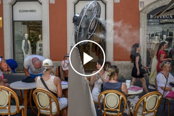 Europe’s Heat Wave Persists, Moving Eastward