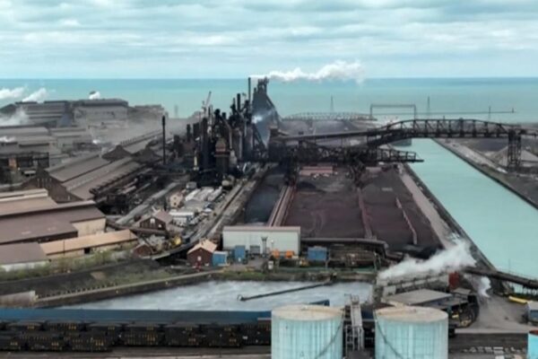 Residents near America's largest steel mill fight for cleaner air