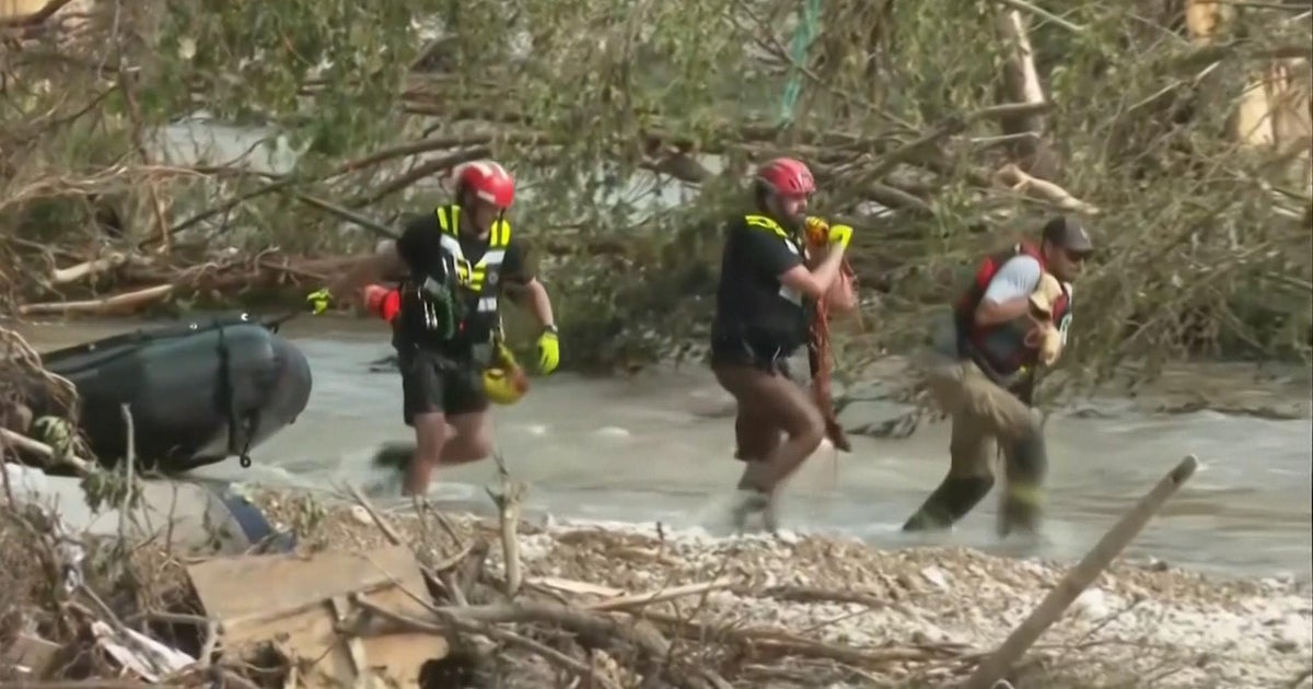 Volunteer describes search effort in Texas to find those missing after devastating floods