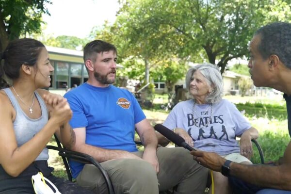 Texas flood survivors escape rising waters inside home at night: "I didn't think it was real"