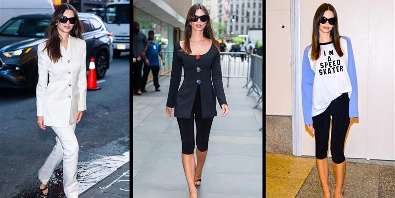Emily Ratajkowski Promotes ‘Too Much’ With a Trifecta of Looks