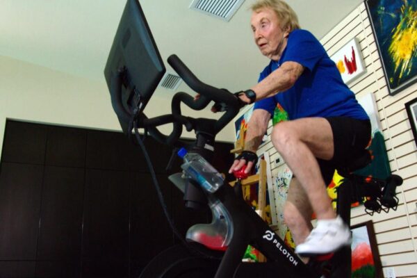Meet the 91-year-old athlete who pushed Peloton to add senior age categories: “You can never give up” 91-year-old athlete advocates to Peloton on behalf of active seniors