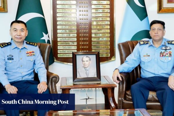 Chinese and Pakistani air chiefs seek military synergy on training and tech fronts