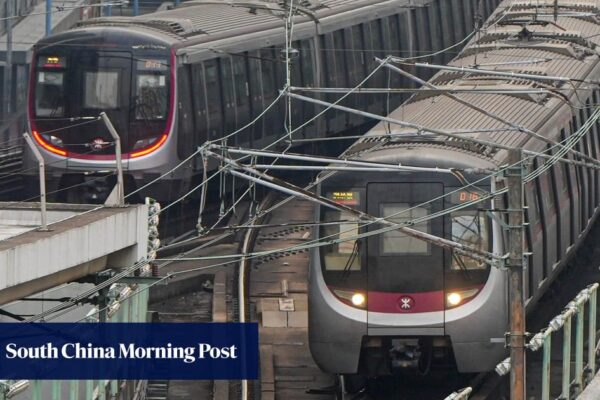 Hong Kong train driver’s ‘du du du du’ antics have passengers laughing as MTR clips go viral