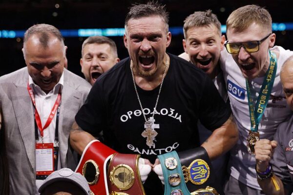Oleksandr Usyk vs Daniel Dubois 2 RECAP: Ukrainian KNOCKS OUT Brit in fifth round with stunning finish at Wembley to become three-time undisputed champion