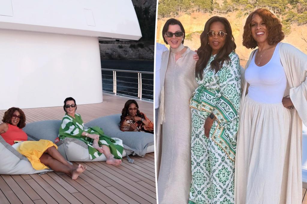 Oprah Winfrey, Gayle King and Kris Jenner take vacation to Spain after attending Jeff Bezos' wedding