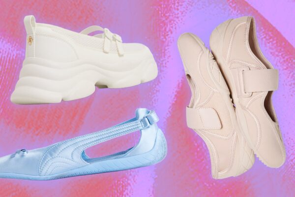 Ballet Flat Sneakers Are Summer 2025's Top Shoe Trend