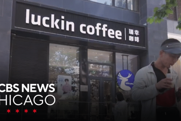 Luckin Coffee, leading chain in China, opens first U.S. locations