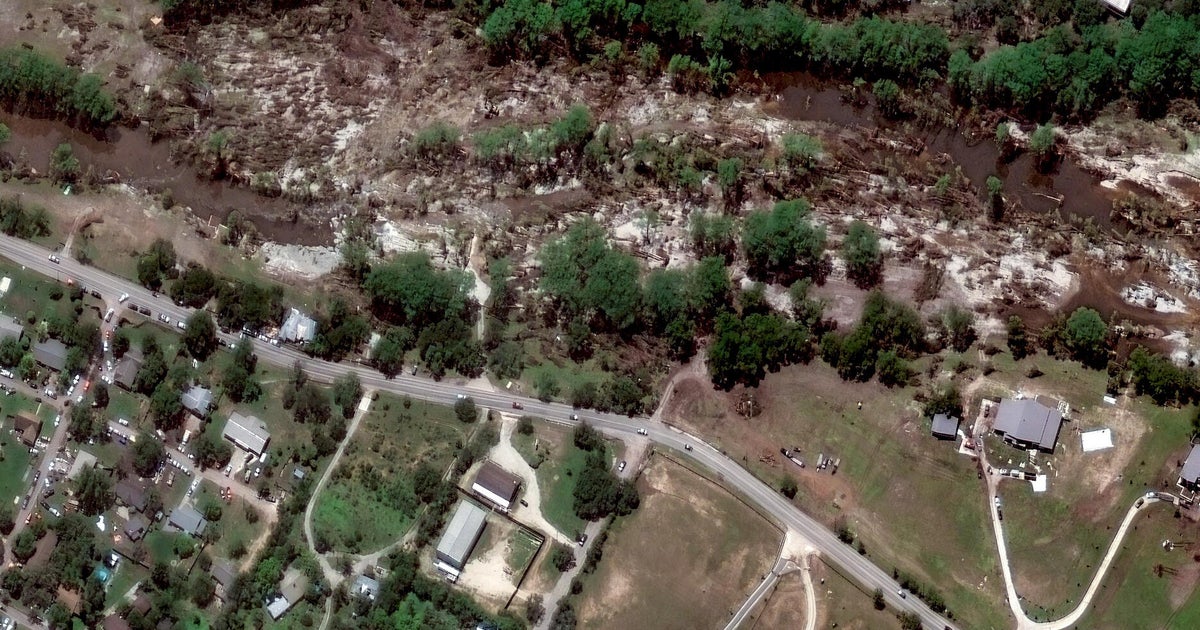 Satellite photos show before and after Texas flooding