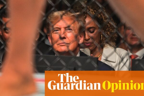 Donald Trump’s UFC stunt is more than a circus. It’s authoritarian theatre | UFC
