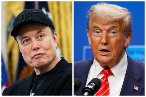 Trump scorches Elon Musk’s plans for a third party: ‘TRAIN WRECK’