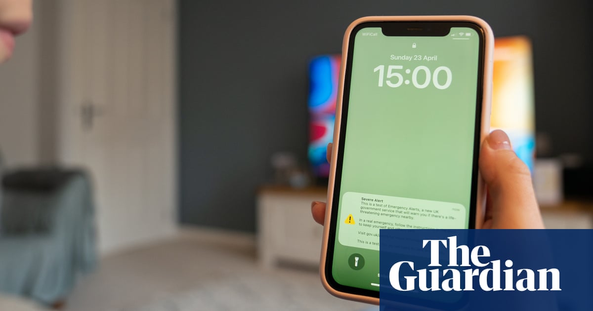 UK to test nationwide emergency alert system for second time | Society