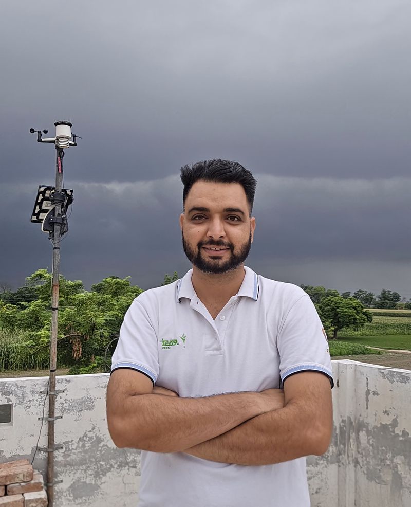 Mansa villager beats weather apps with local data