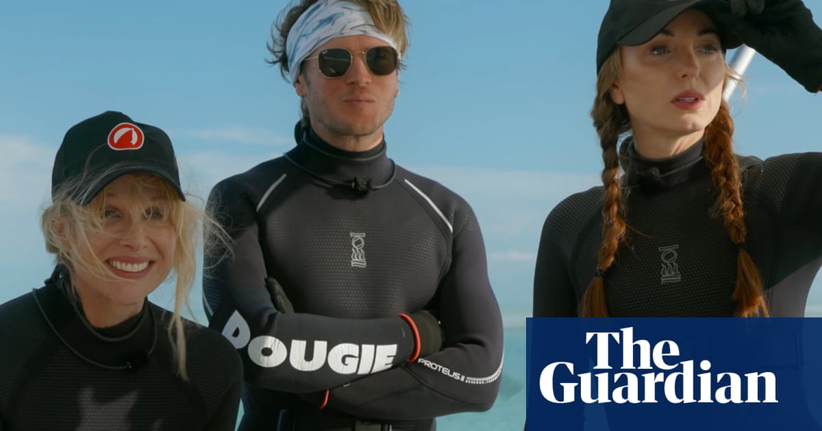 TV tonight: terrified celebrities swim with sharks in a bizarre reality series | Television