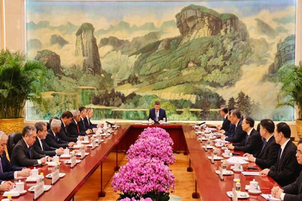 EAM Jaishankar, and other SCO Foreign Ministers meet Chinese President Xi Jinping EAM Jaishankar, and other SCO Foreign Ministers meet Chinese President Xi Jinping