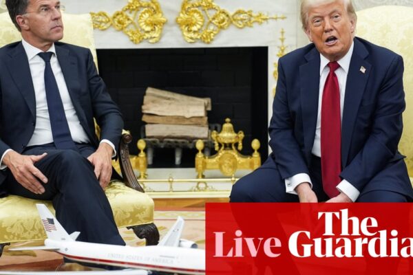 Trump ‘disappointed, but not done’ with Putin as he backs Nato on Ukraine – Europe live | US news