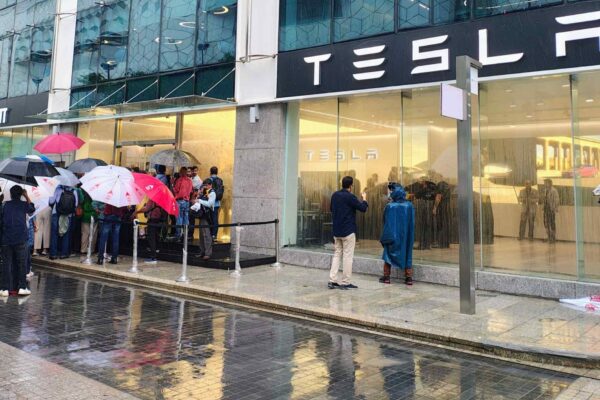 Tesla debuts in India with Mumbai showroom as EV market heats up