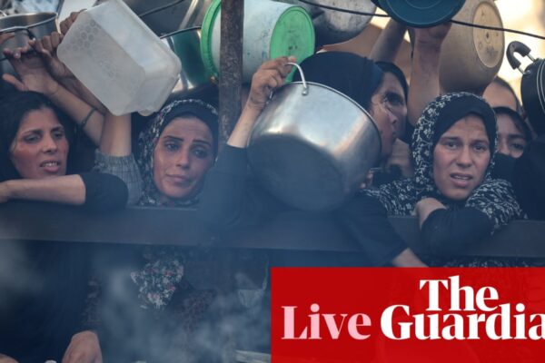 At least 93 reported killed queuing for food in Gaza as Israel issues fresh evacuation orders – Middle East crisis live | Israel