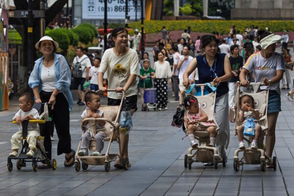 China Rolls Out Childcare Subsidy to Boost Birth Rate