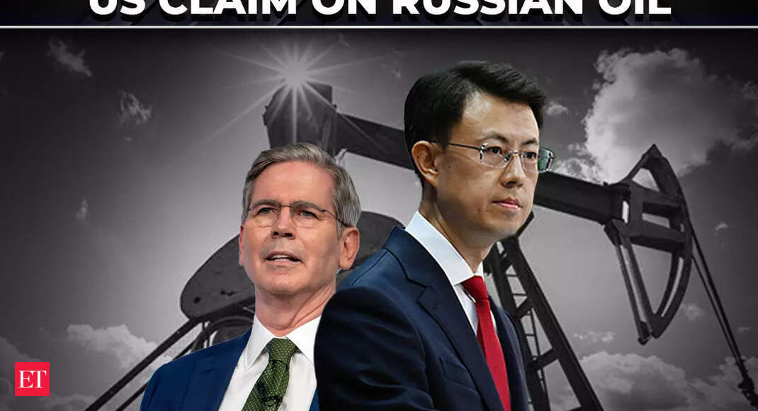 'Tariff war produces no winner': China rejects US claim on Russian oil, vows to defend sovereignty - The Economic Times Video