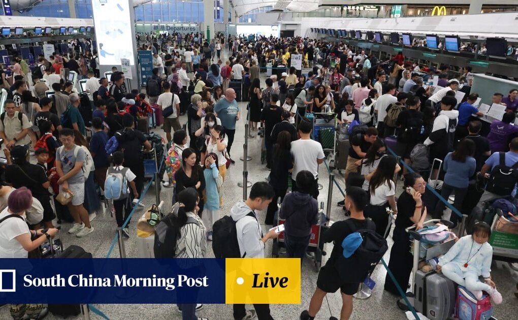 Typhoon Wipha: Hong Kong airport to operate overnight, T3 signal in force – as it happened