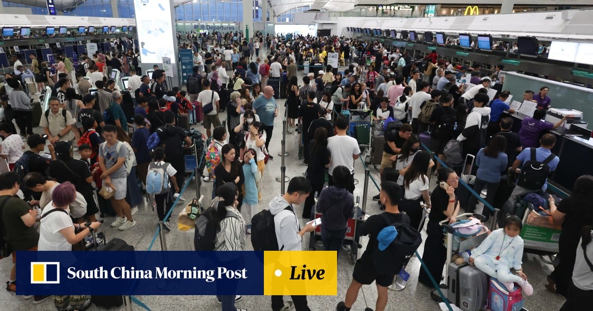 Typhoon Wipha: Hong Kong airport to operate overnight, T3 signal in force – as it happened