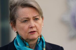 Islamic and right-wing extremism remain UK’s ‘biggest threats’, says Cooper