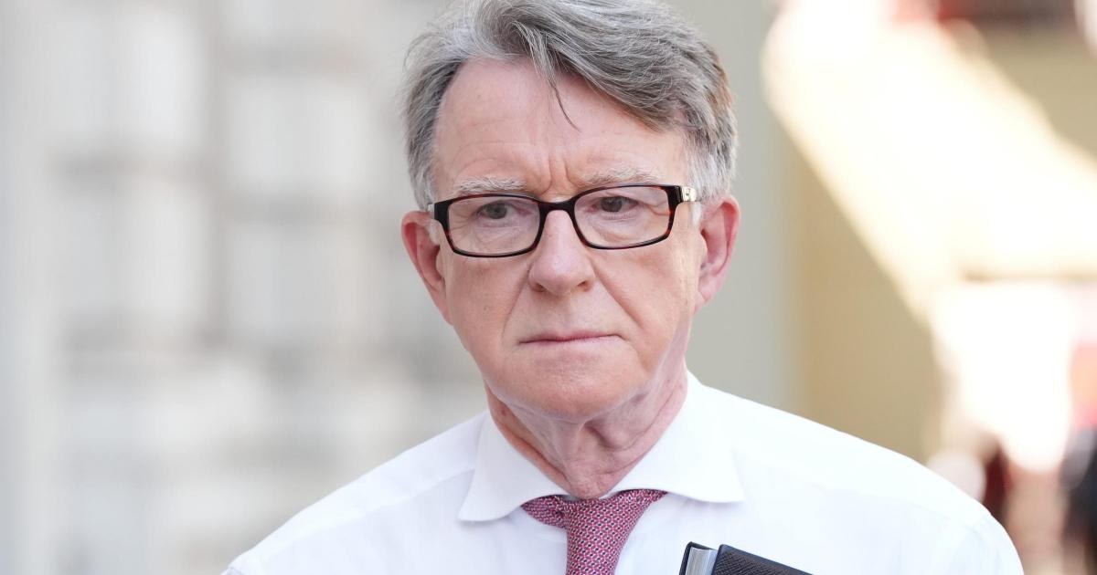 Baseline US tariffs on most UK goods ‘here to stay’, Lord Mandelson says