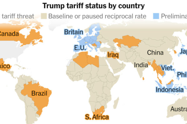 Tracking Trump’s Tariffs: Rates for China, the E.U. and More