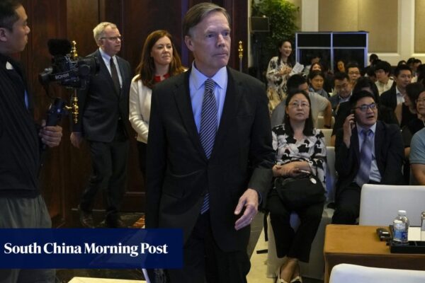 US and China are ‘creeping’ towards a trade deal, former ambassador Nicholas Burns says