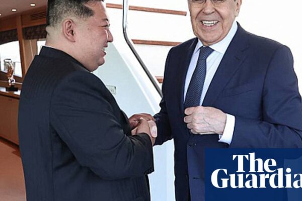 Ukraine war briefing: Kim Jong-un voices ‘unconditional’ support for Moscow as Russian foreign minister visits | Ukraine