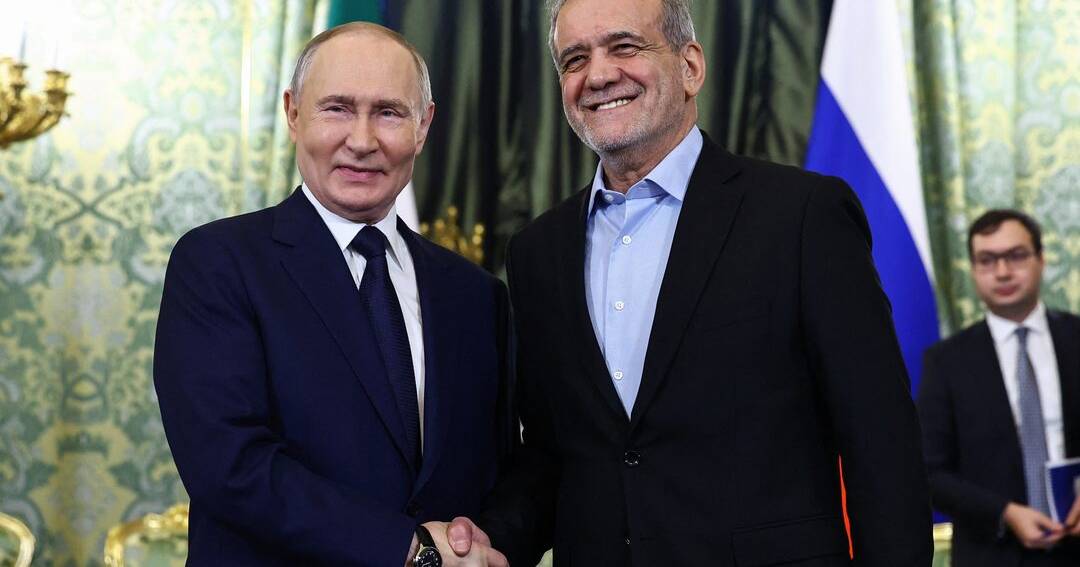 Putin urges Iran to accept 'zero enrichment' nuclear deal with US - Axios