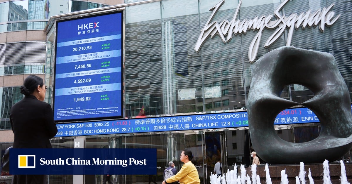 Mainland investors on track to beat Hong Kong stock buying record set in 2024