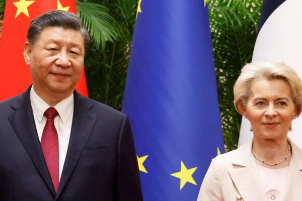 China's Xi calls for 'proper handling of frictions' at tense summit with E.U. officials