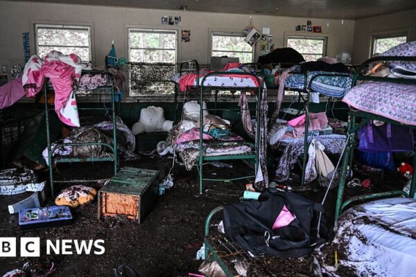 Search for survivors after 43 killed, including 15 children