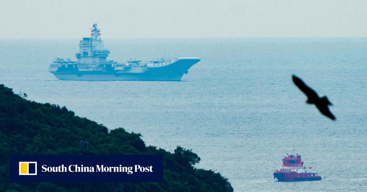 Live: Chinese aircraft carrier Shandong enters Hong Kong waters for 5-day visit