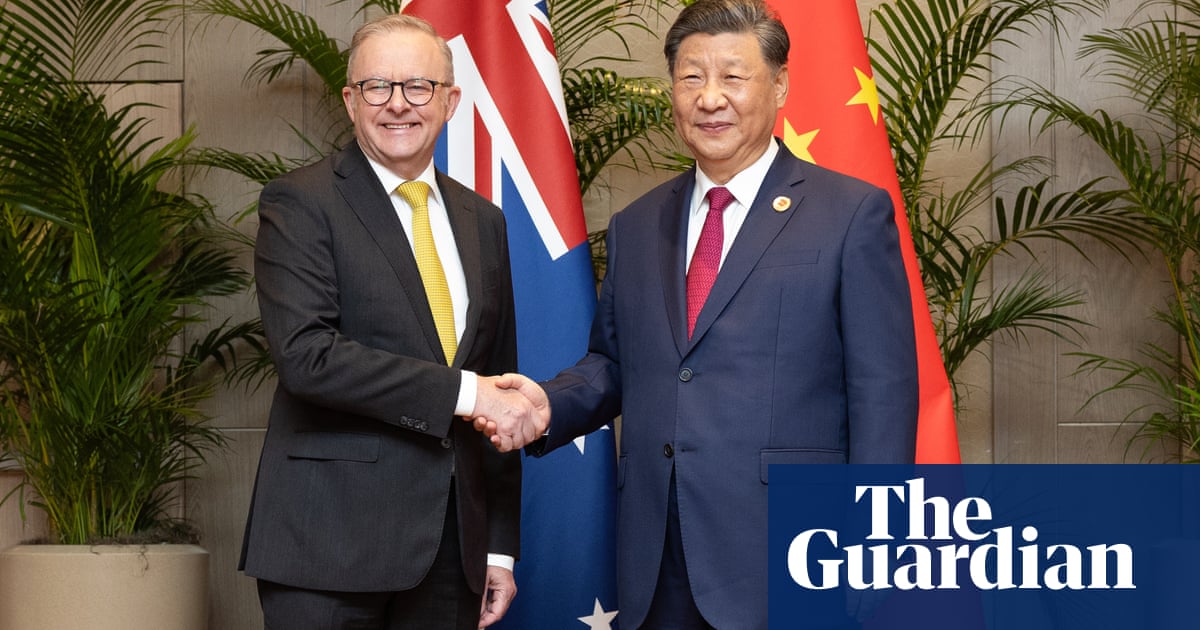 Anthony Albanese faces diplomatic tightrope in China as spectre of Trump and Aukus review looms large | Australian foreign policy