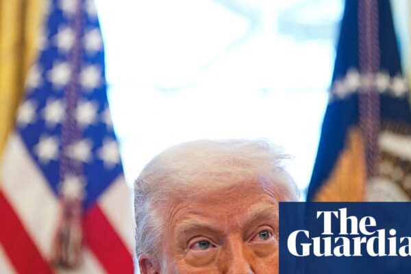 Trump requests release of Epstein grand jury transcripts amid report of ‘bawdy’ birthday note | Donald Trump