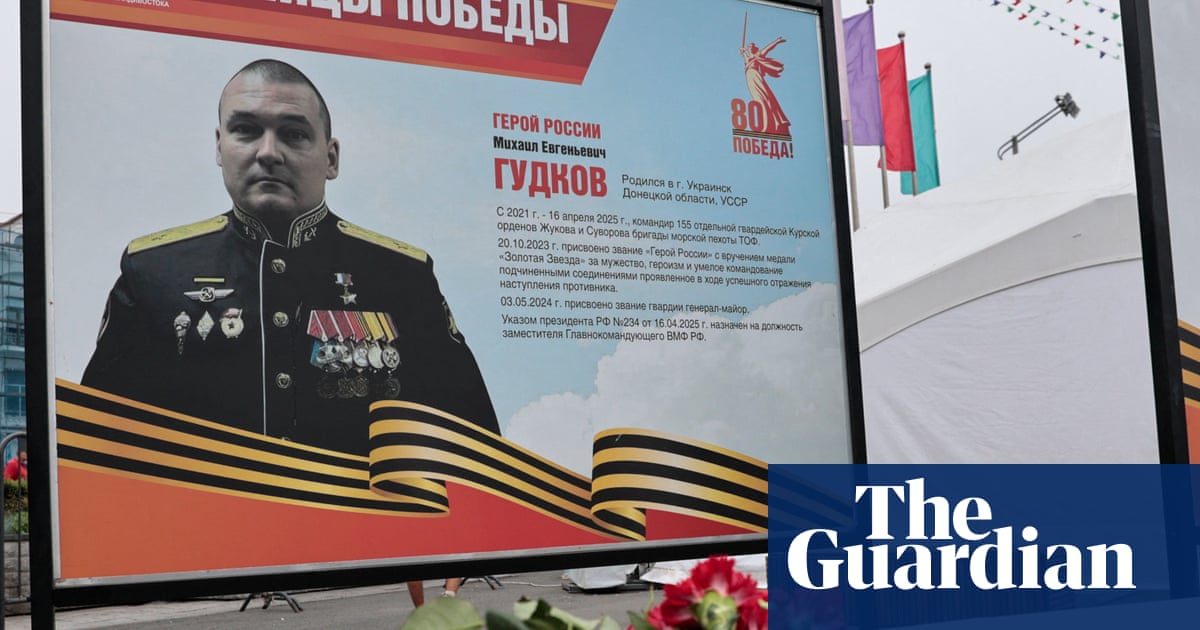 Deputy commander of Russian navy killed in strike near Ukraine frontline | Russia