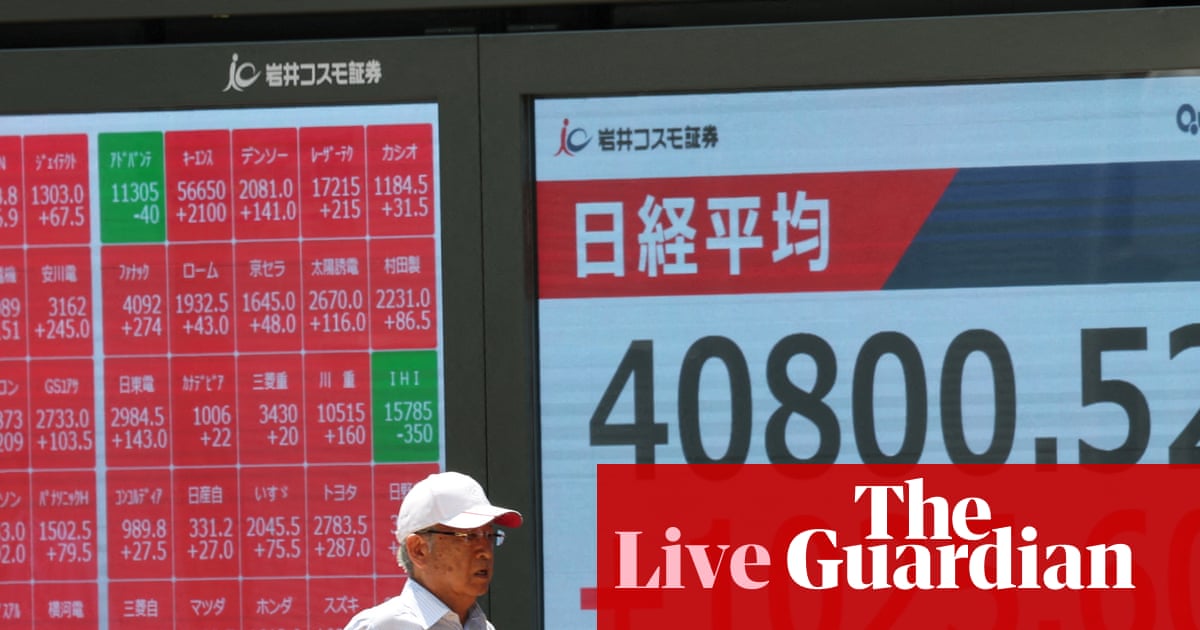 Stock markets rally after US-Japan trade deal announced – business live | Business