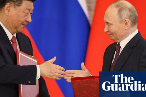 Leaders of Russia and China snub Brics summit in sign group’s value may be waning | Brics