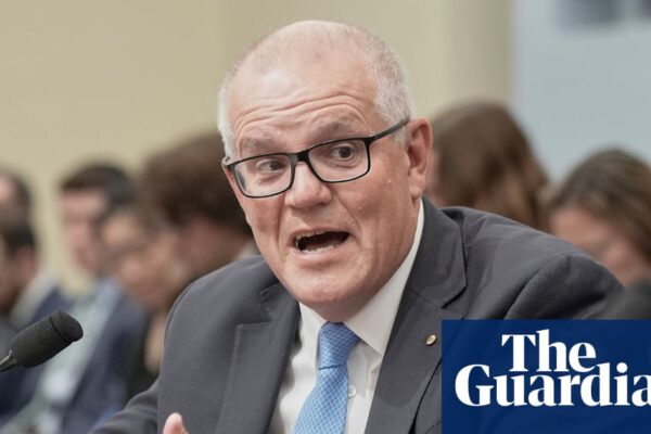 Scott Morrison tells US Australia risks going to sleep on China threat after diplomatic ‘charm and flattery’ | Australia news