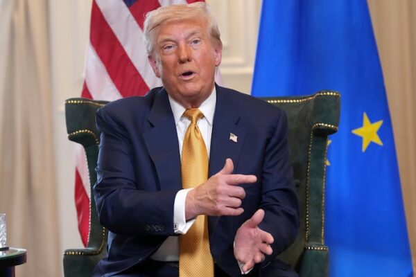 Can his golf course 'further' US-UK relations? Trump will use meeting with prime minister to try