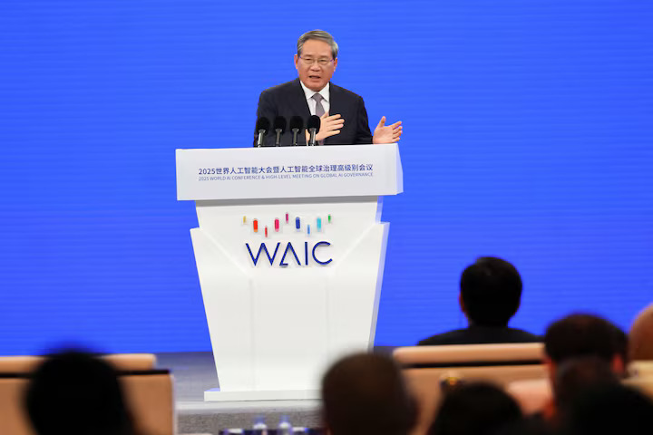Li Qiang Pushes For AI Cooperation Amid US-China Tech Tensions
