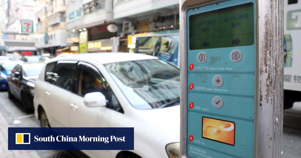 Hong Kong lawmakers suggest cap on parking meter duration, progressive charges