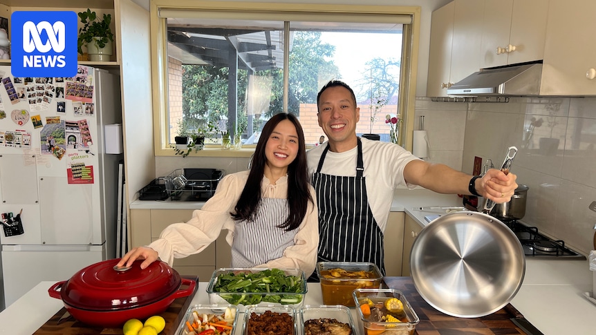 This couple say their strict meal-prep routine saves time, money and energy
