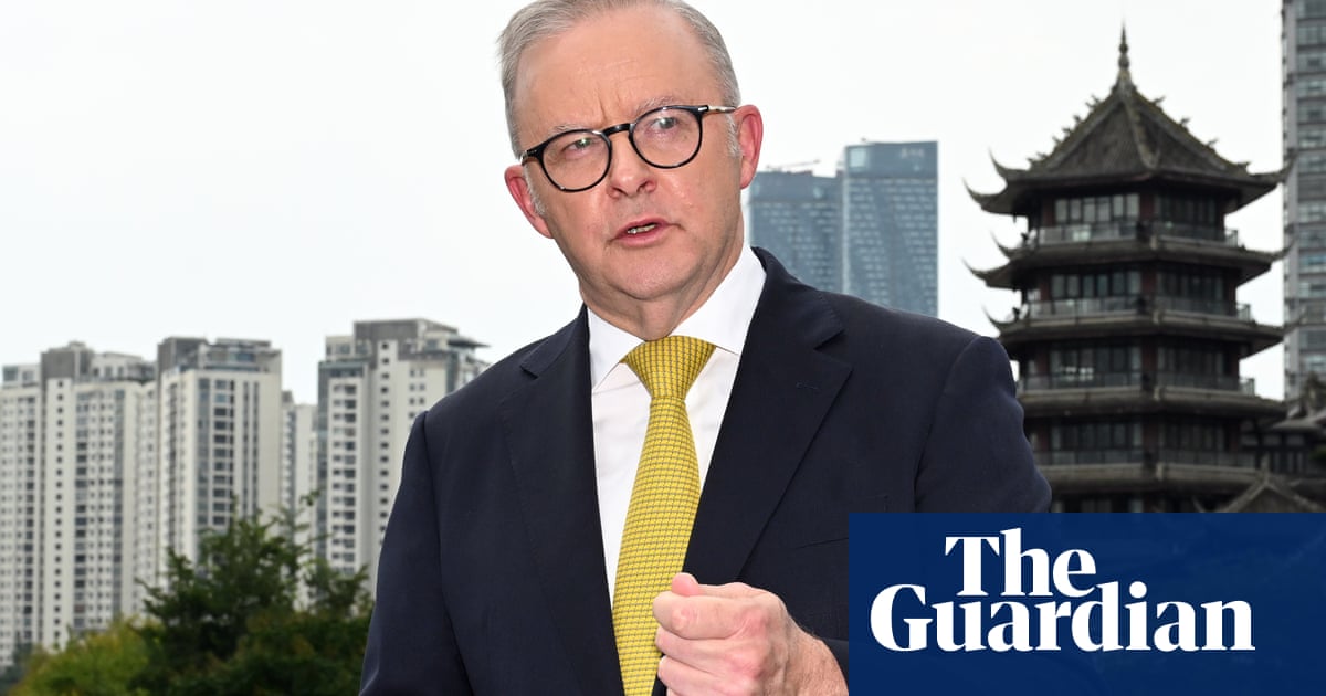 Albanese says Coalition failed to have call with Beijing for years as opposition criticises ‘indulgent’ China trip | Anthony Albanese